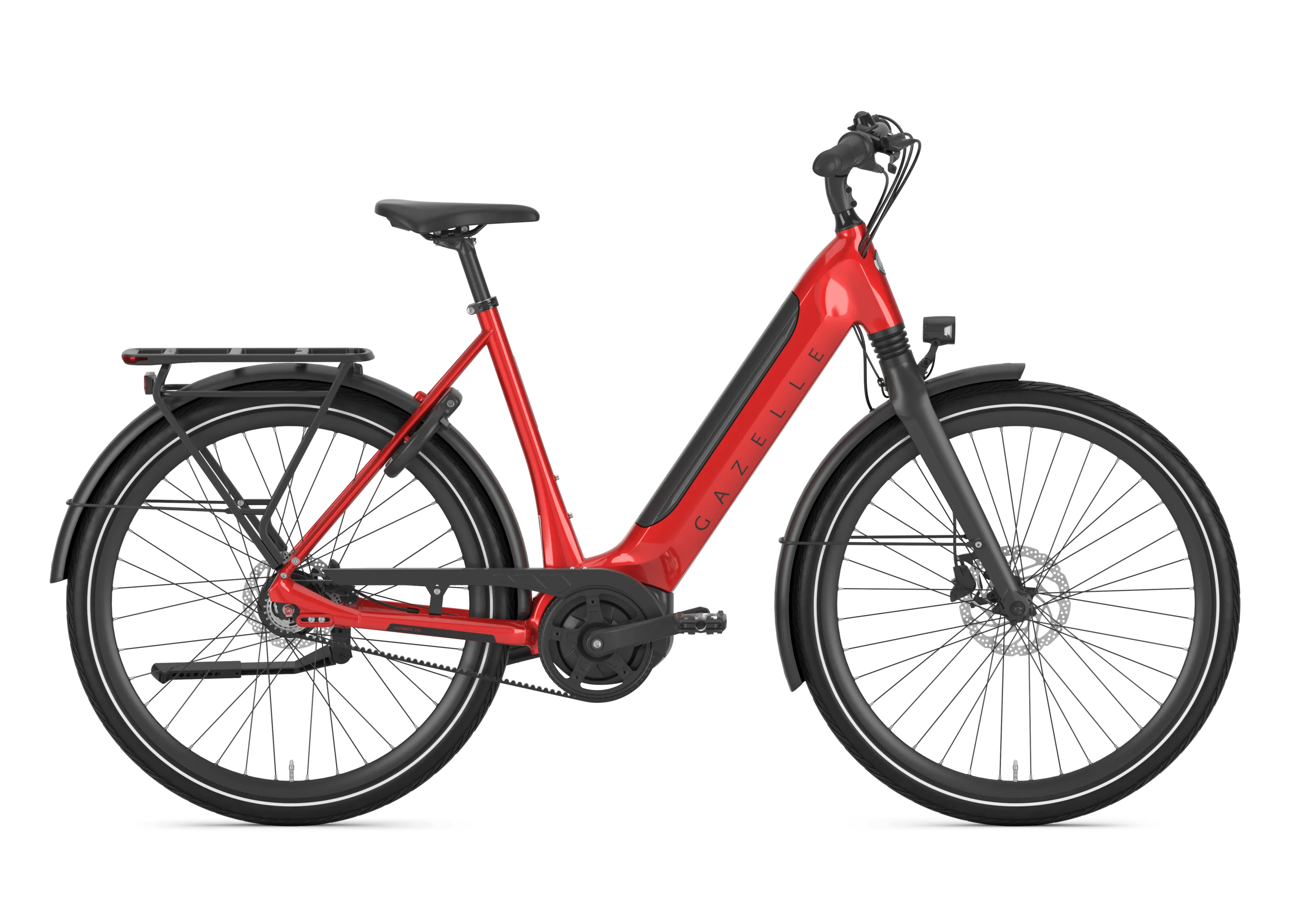 ultimate electric bicycle Gazelle C380+ High Step in addition to a new option for an upgraded Best City and Urban Electric